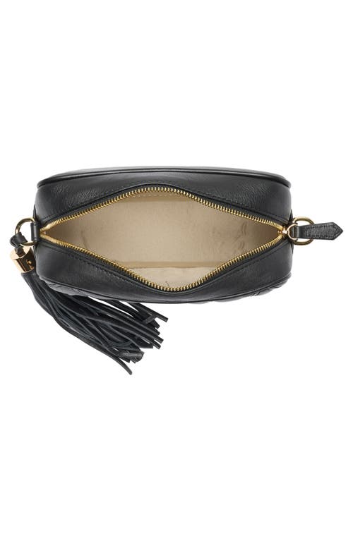 Valentino By Mario Valentino Mia Vlogo Quilted Leather Shoulder Bag In Black