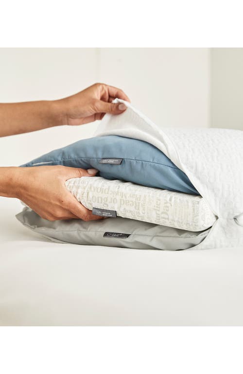 Brookstone Biosense® Layer Adjust Pillow In White