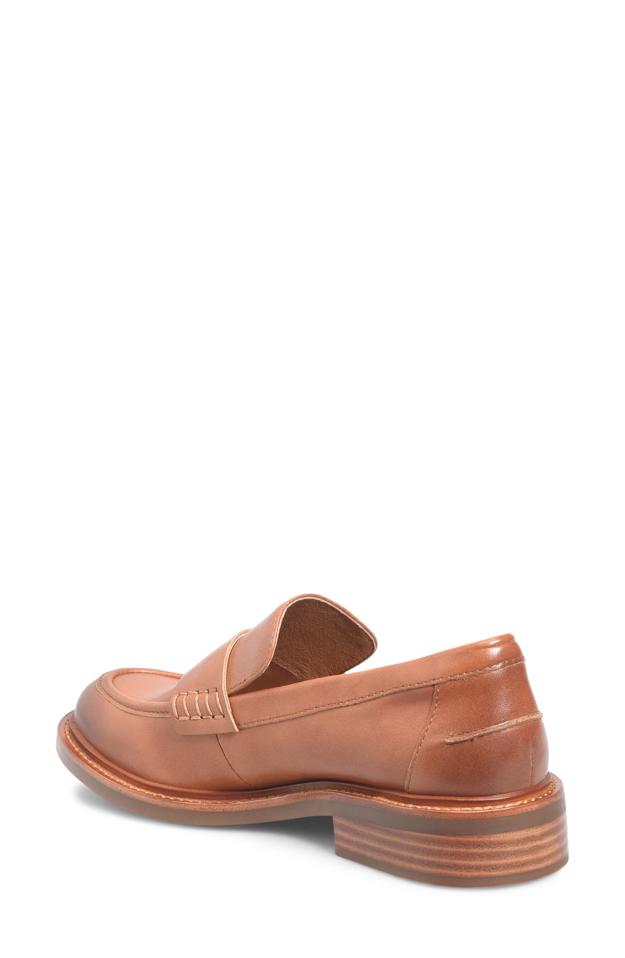 Meryl Water Resistant Loafer, Alternate, color, LUGGAGE