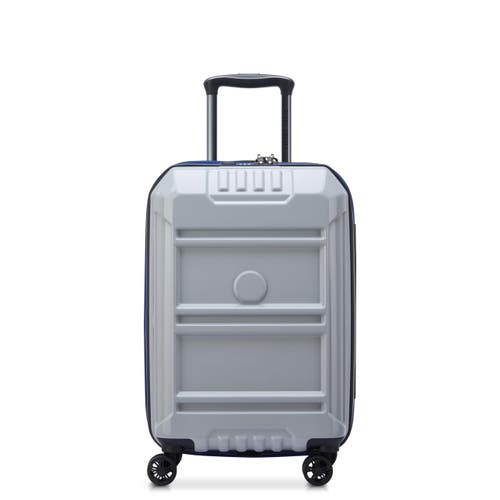 Delsey Paris Rempart Carry-on Hardside Expandable Luggage With Spinner Wheels In Storm Grey