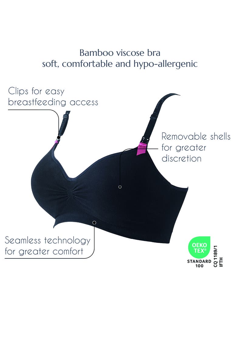 Cache Coeur Curve Breastfeeding Starter Kit, Alternate, color, Black