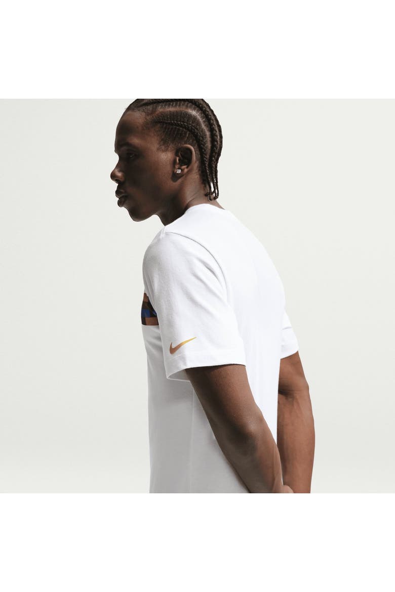 Men's Nike White Barcelona Barca T-Shirt, Alternate, color, White