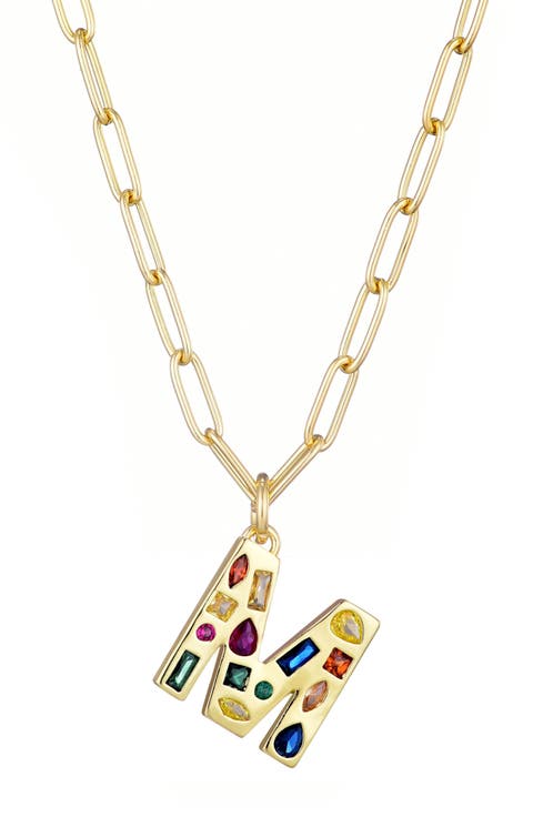 Initial Pendant Necklace