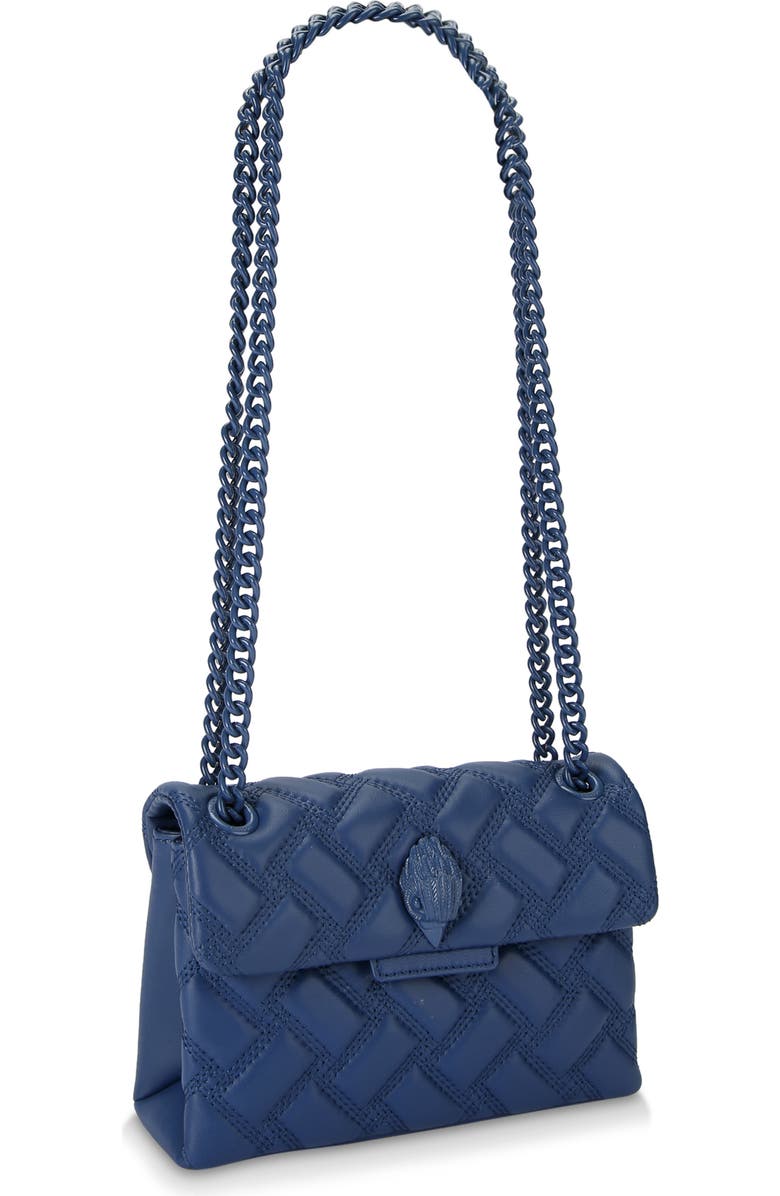 Kurt Geiger London Mini Kensington Drench Leather Convertible Shoulder Bag, Alternate, color,