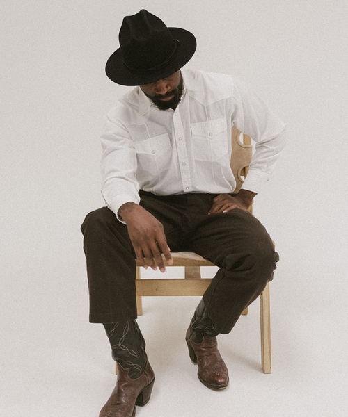 Two Roads Hat Co. Elliston Rancher Hat In Black
