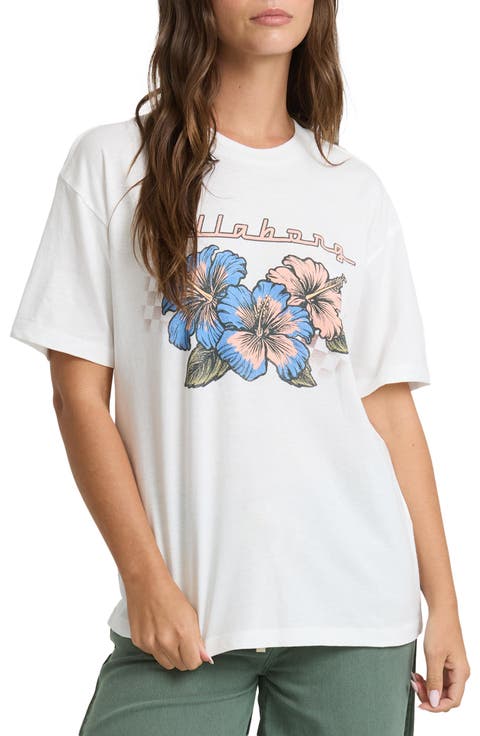 Racing Hearts Cotton Graphic T-Shirt