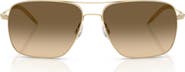 Oliver Peoples Clifton 54mm Gradient Aviator Sunglasses