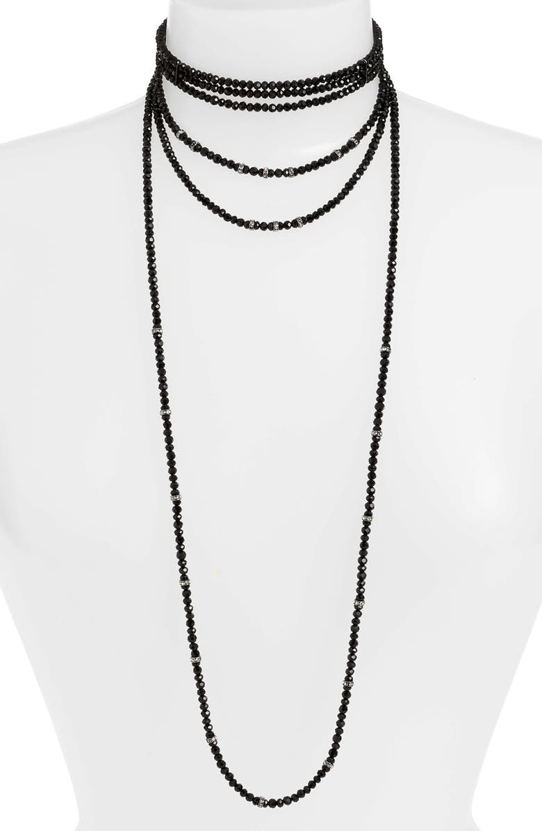 CRISTABELLE Crystal Choker Necklace, Main, color, 