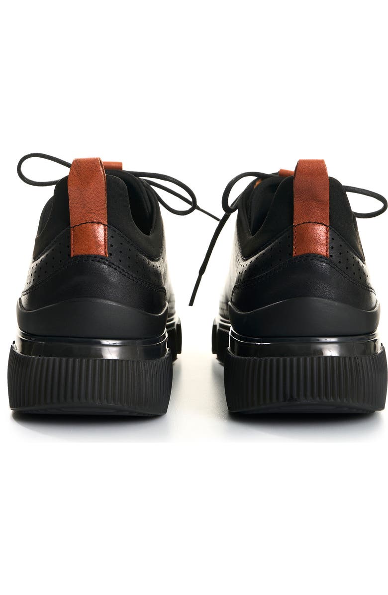 Velez Leather Lace-Up Shoes, Alternate, color, Black