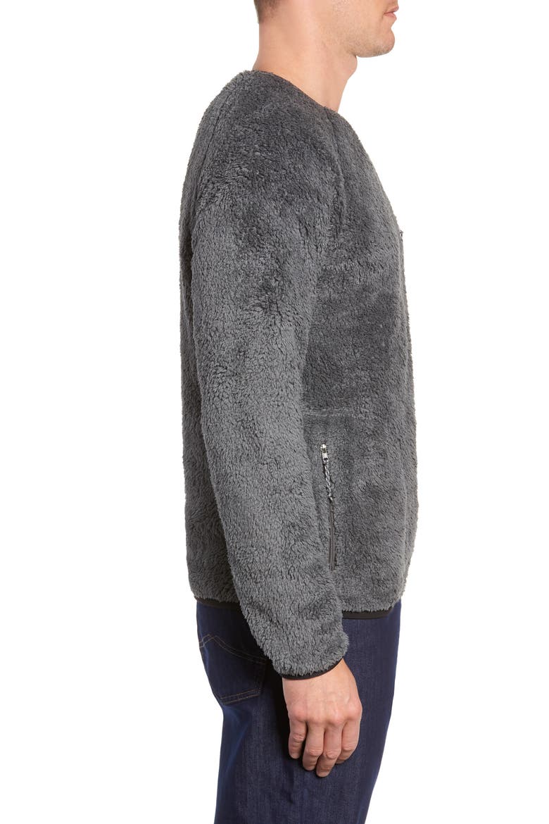Los Gatos Fleece Crewneck Sweatshirt, Alternate, color, FORGE GREY