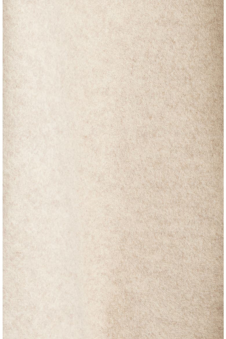 Doubleface Ruana with Attached Scarf, Alternate, color, TAN- BROWN