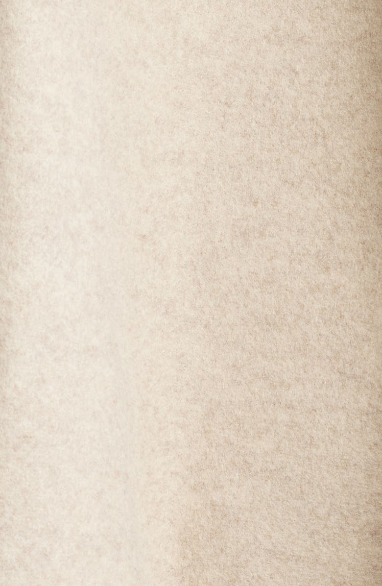 Nordstrom Doubleface Ruana with Attached Scarf, Alternate, color, Tan Brown