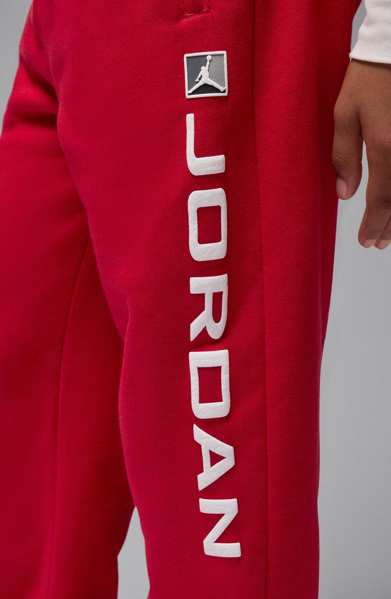 Jordan Kids' MJ Essentials Fleece Graphic Joggers, Alternate, color,