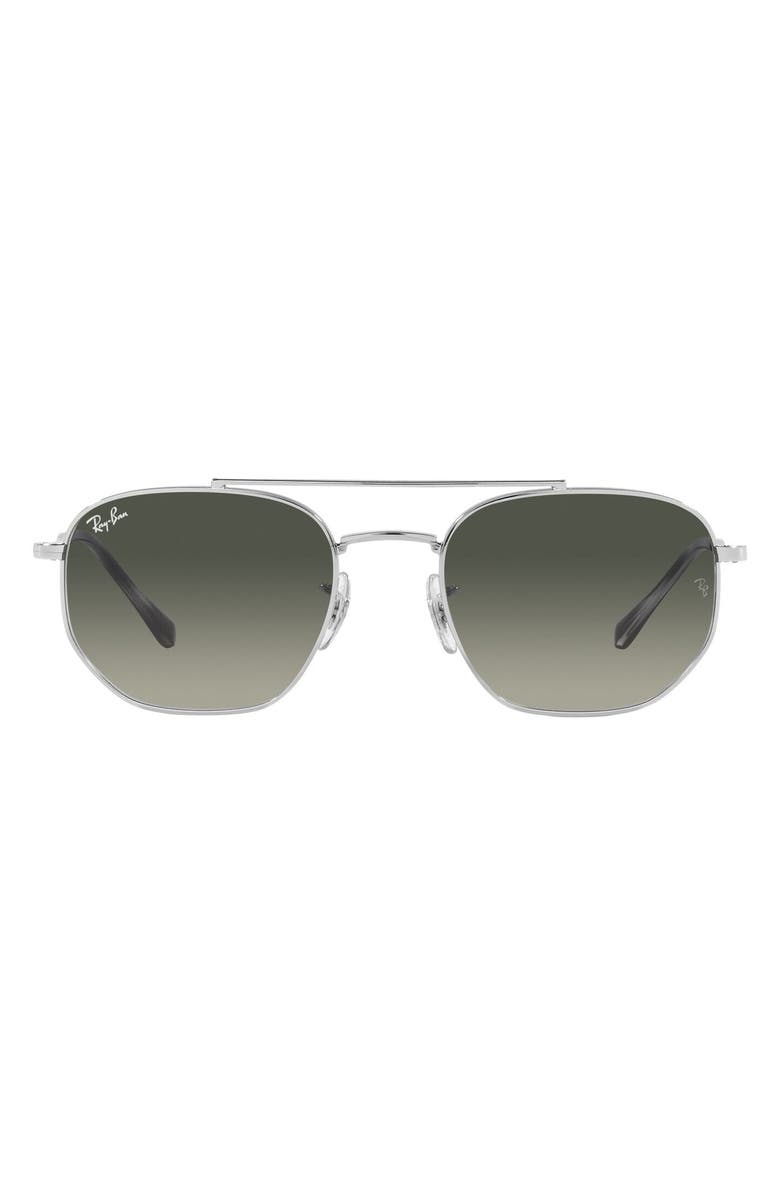 Ray-Ban 54mm Gradient Irregular Sunglasses, Main, color, 