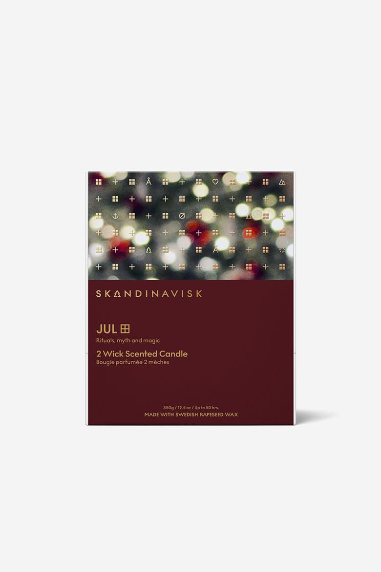 JUL Special Edition 2-wick Scented Candle 350g, Alternate, color, Merlot Red
