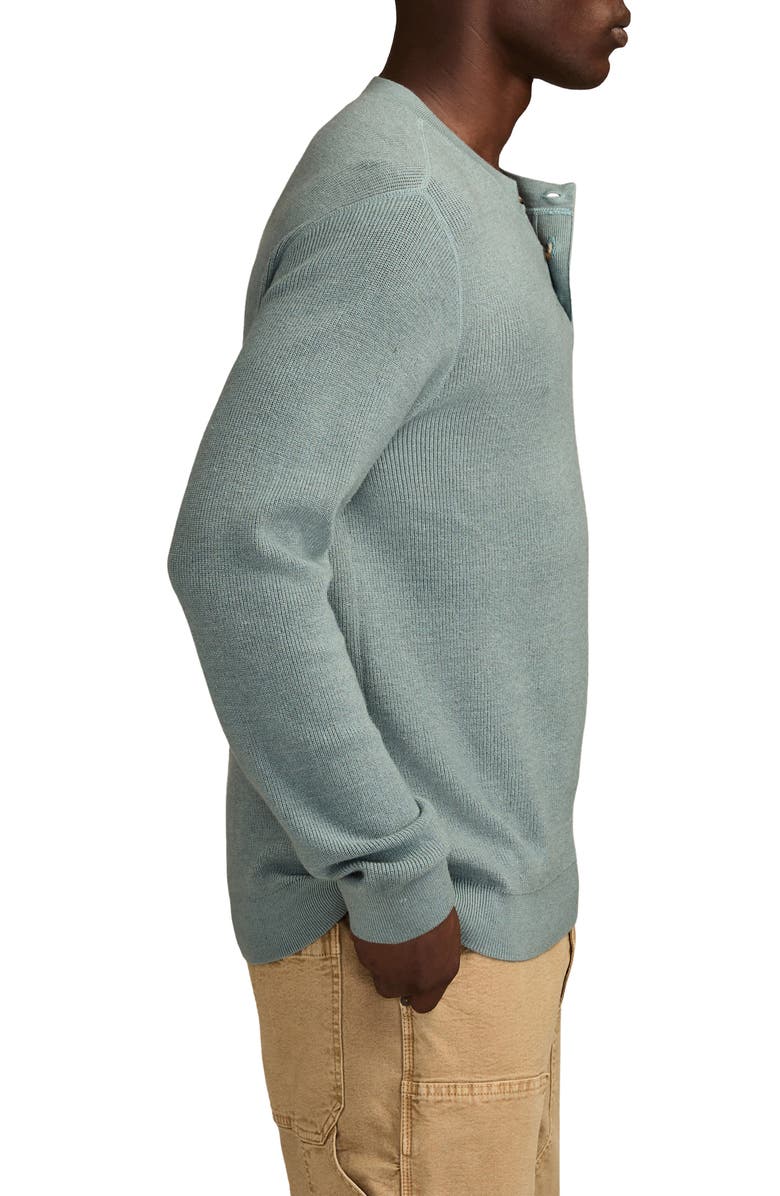 Lucky Brand Henley Sweater, Alternate, color, Trooper Heather