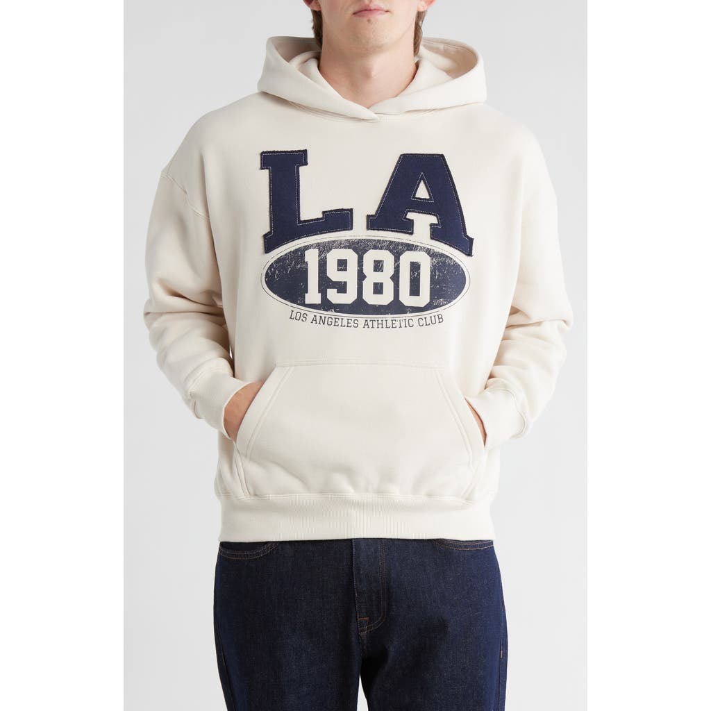 Pacsun La 1980 Graphic Hoodie In White