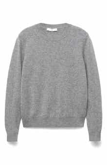 MANGO Selection Crewneck Cashmere Sweater