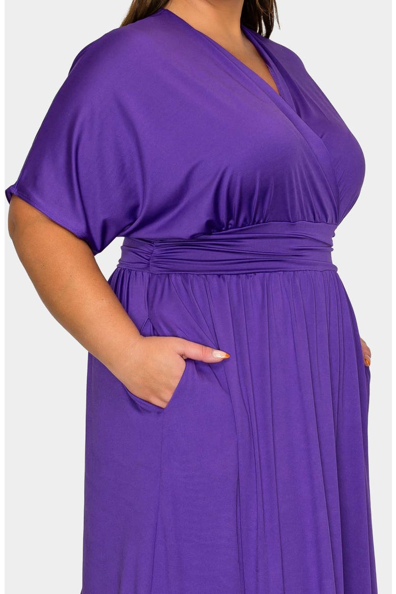 Raffi Maxi Dress, Alternate, color, PURPLE