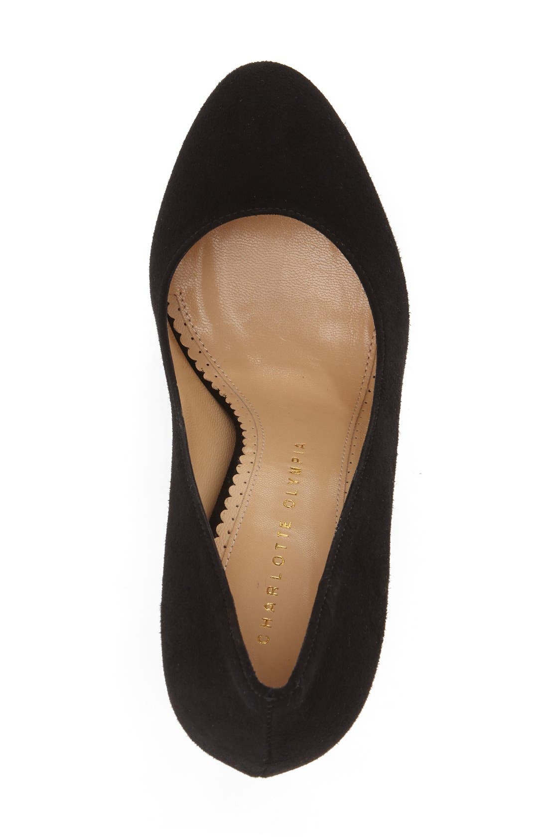 Charlotte Olympia 'Millicent' Platform Pump, Alternate, color, 