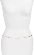 VIDAKUSH Rainbow Crystal Station Belly Chain