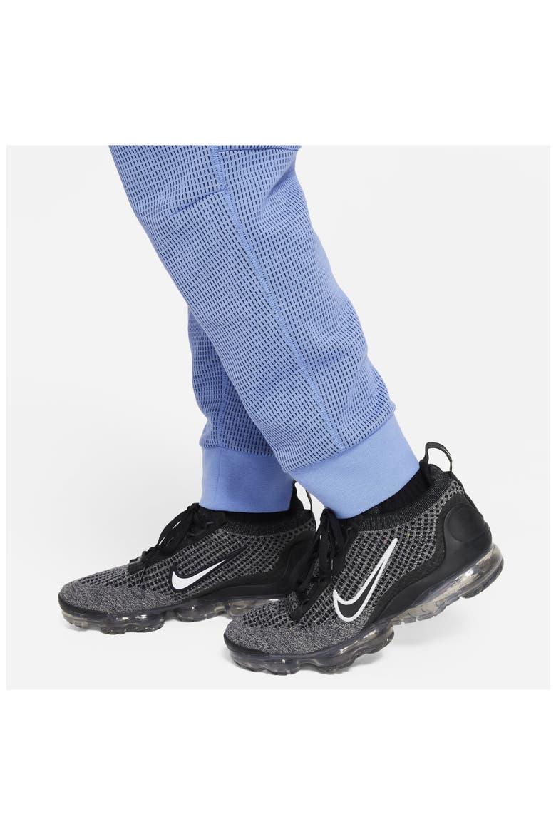 Kids' Tech Fleece Sweatpants, Alternate, color, POLAR/ MIDNIGHT NAVY/ BLACK