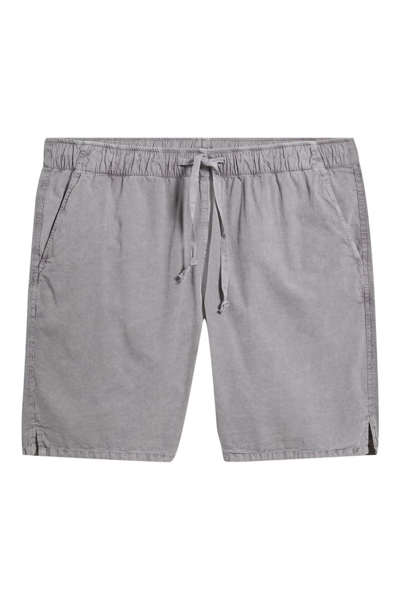 Air Organic Cotton Drawstring Shorts, Alternate, color, SILVER