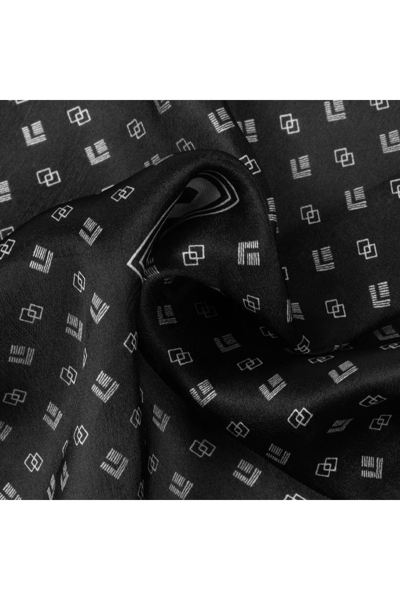foulard small square, Alternate, color, black