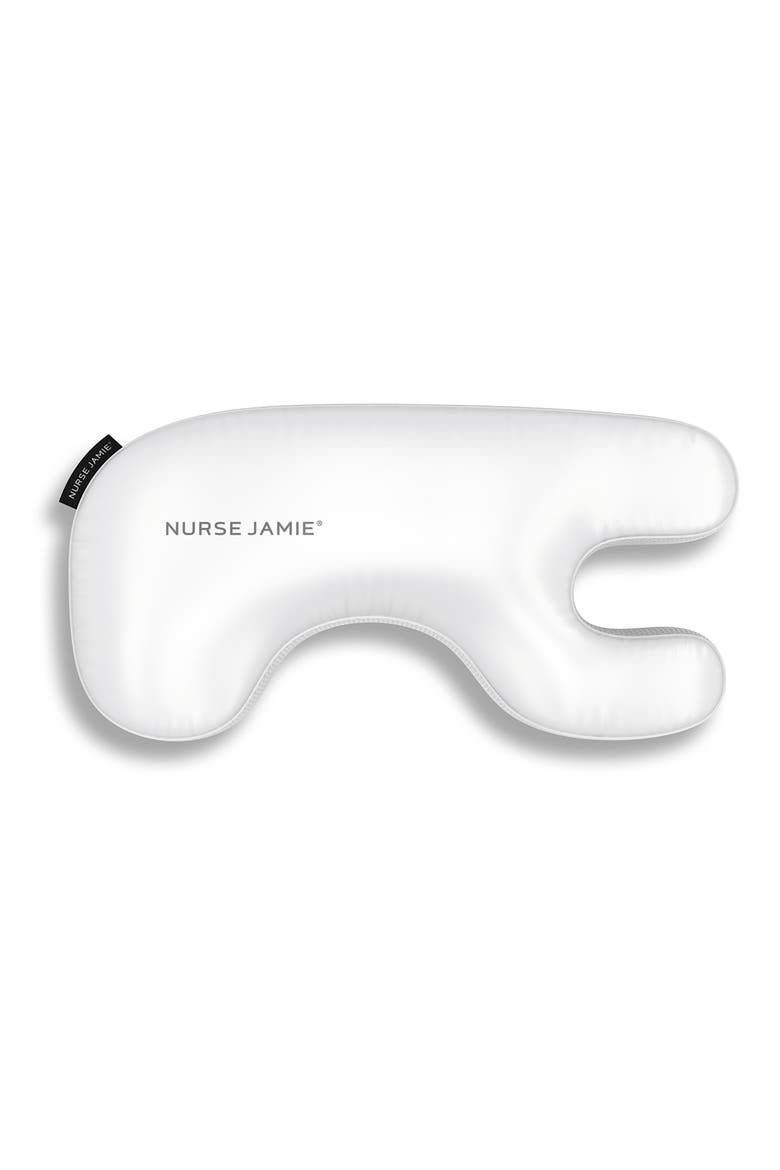 Memory Foam Skin Care Pillow, Main, color, WHITE