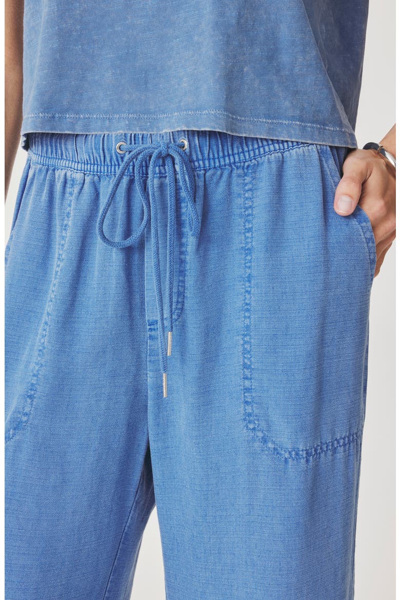 Angie Crop Wide Leg Pants, Alternate, color, PERFECT BLUE