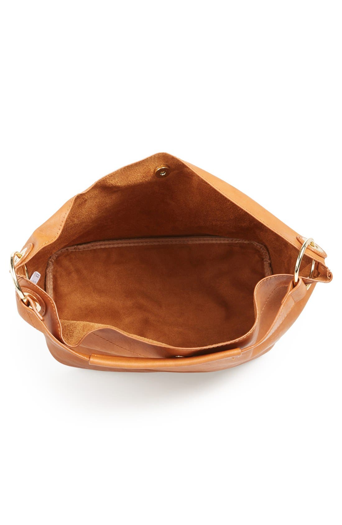 Slouchy Bucket Bag, Alternate, color, COGNAC