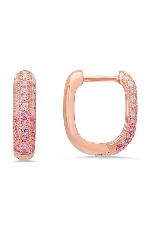 Ombré Hoop Earrings