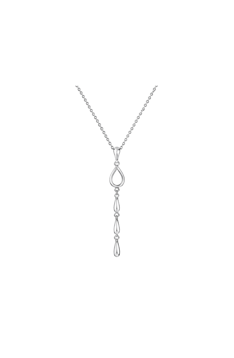Lucy Quartermaine Petal Drop Pendant, Main, color, Sterling Silver