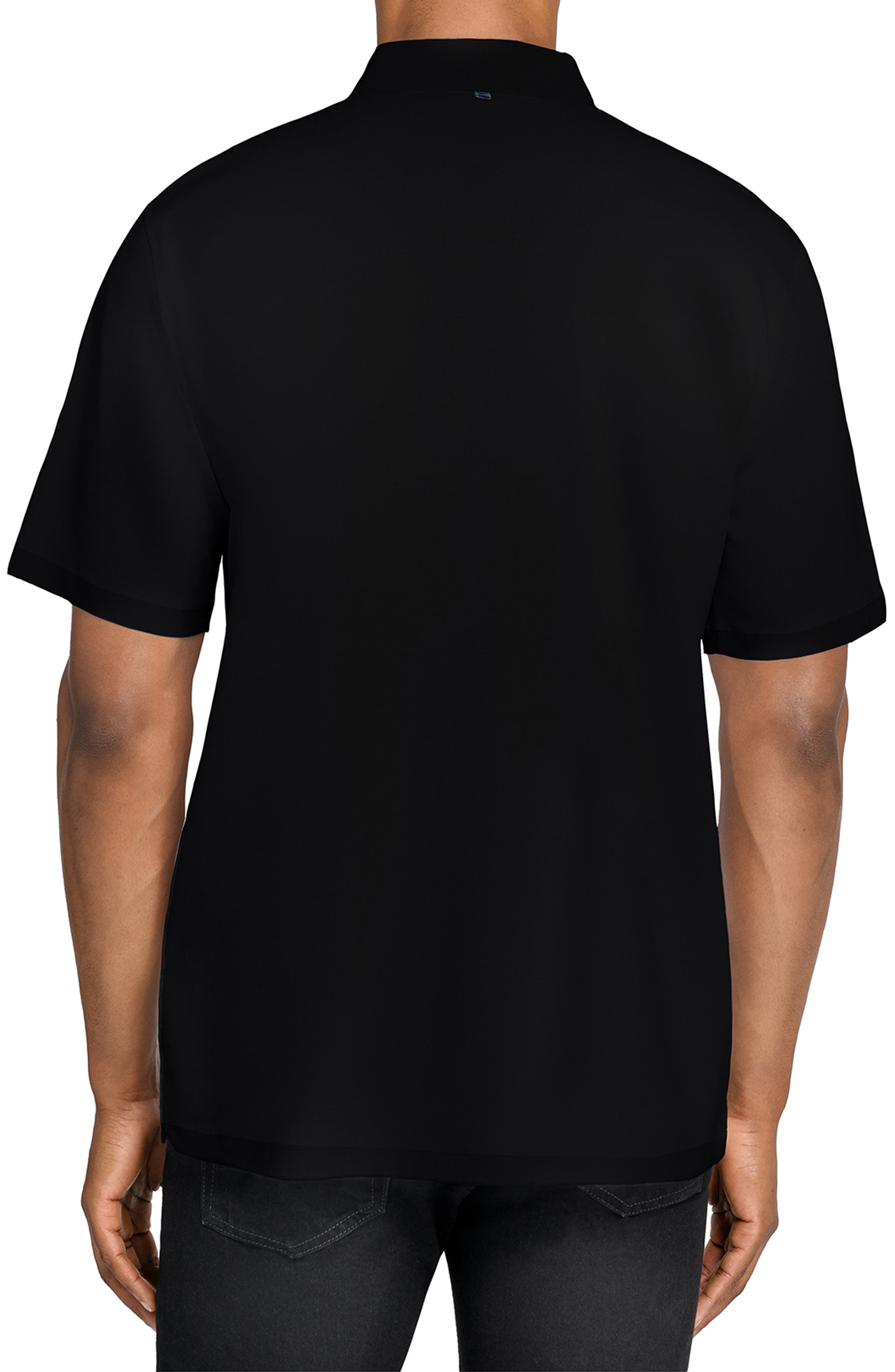 Solid Reworked Slim Fit Polo - image 2