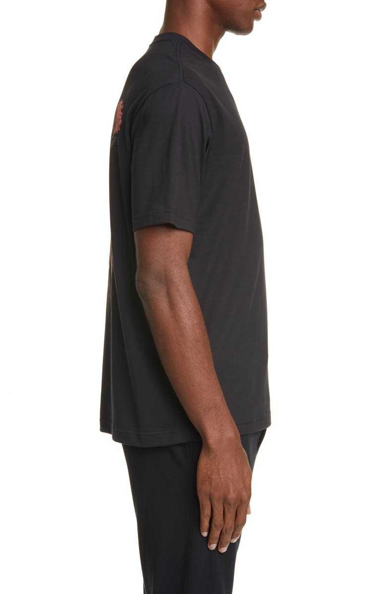 Y-3 Toketa Floral Print T-Shirt, Alternate, color,