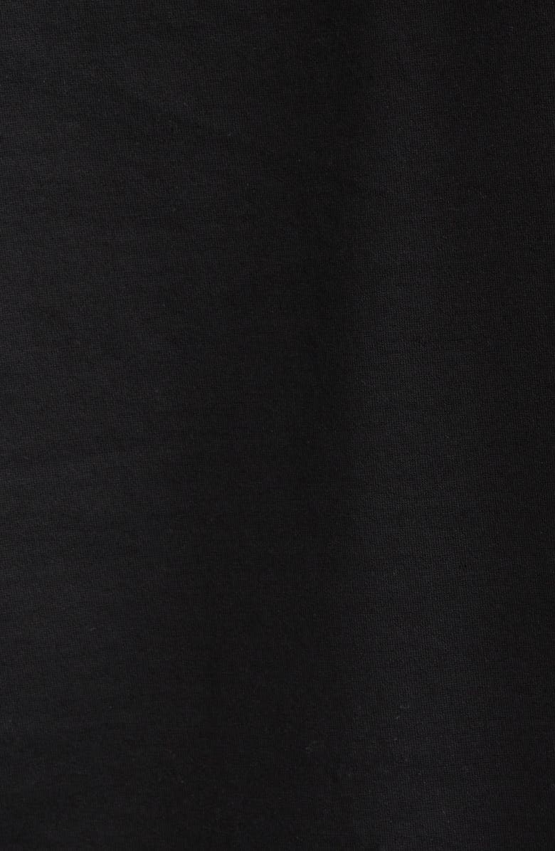 Moncler Logo Cotton T-Shirt, Alternate, color, Black