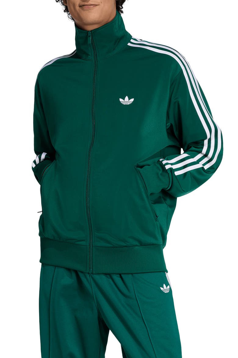 Firebird Recycled Polyester Track Jacket, Main, color, CGREEN