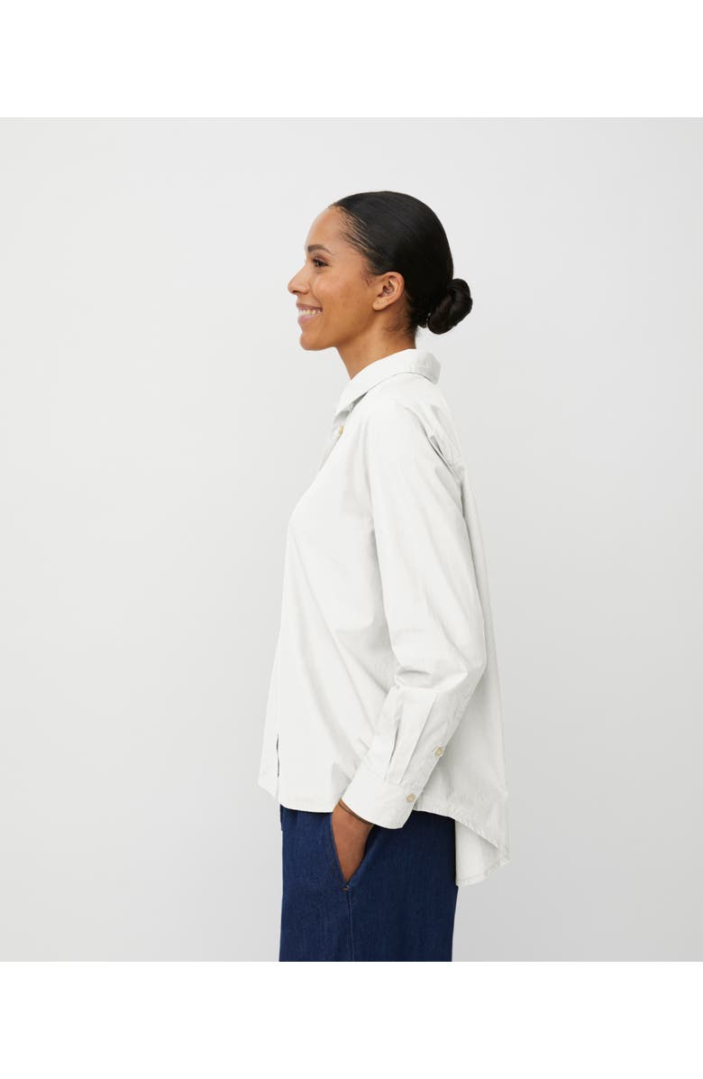 Masai Copenhagen MaImma Long Sleeve Collared Shirt, Alternate, color, White