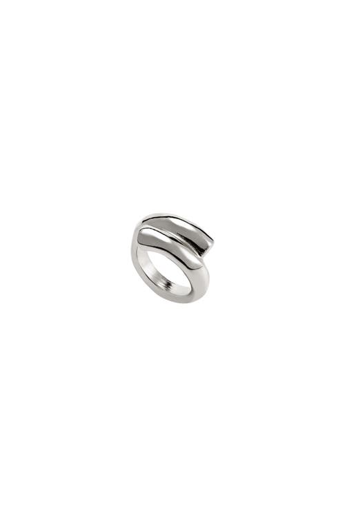 Unode50 Closed Tube Ring In Silver