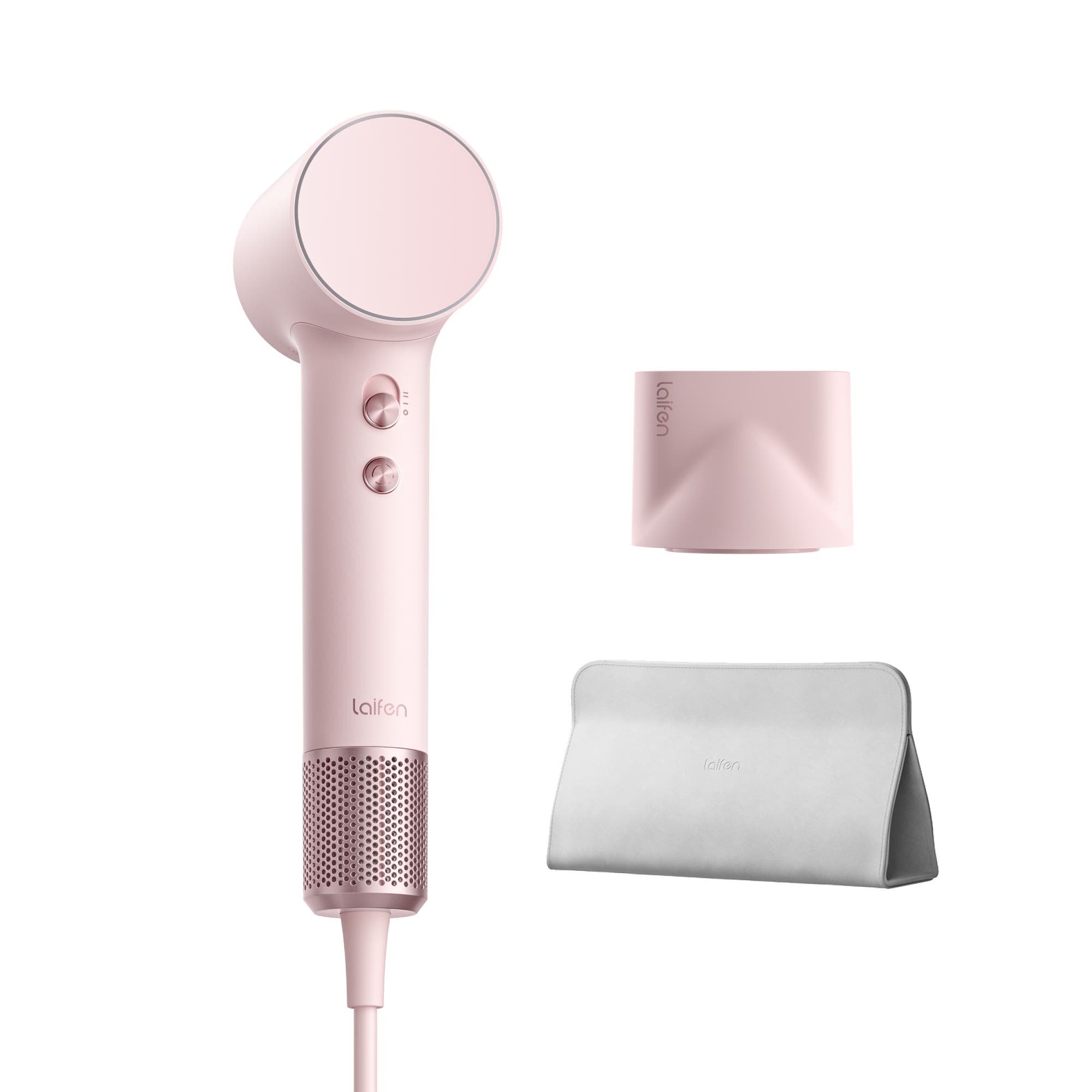 Laifen Swift Mini Hair Dryer With 1 Nozzle And Travel Bag In Multi