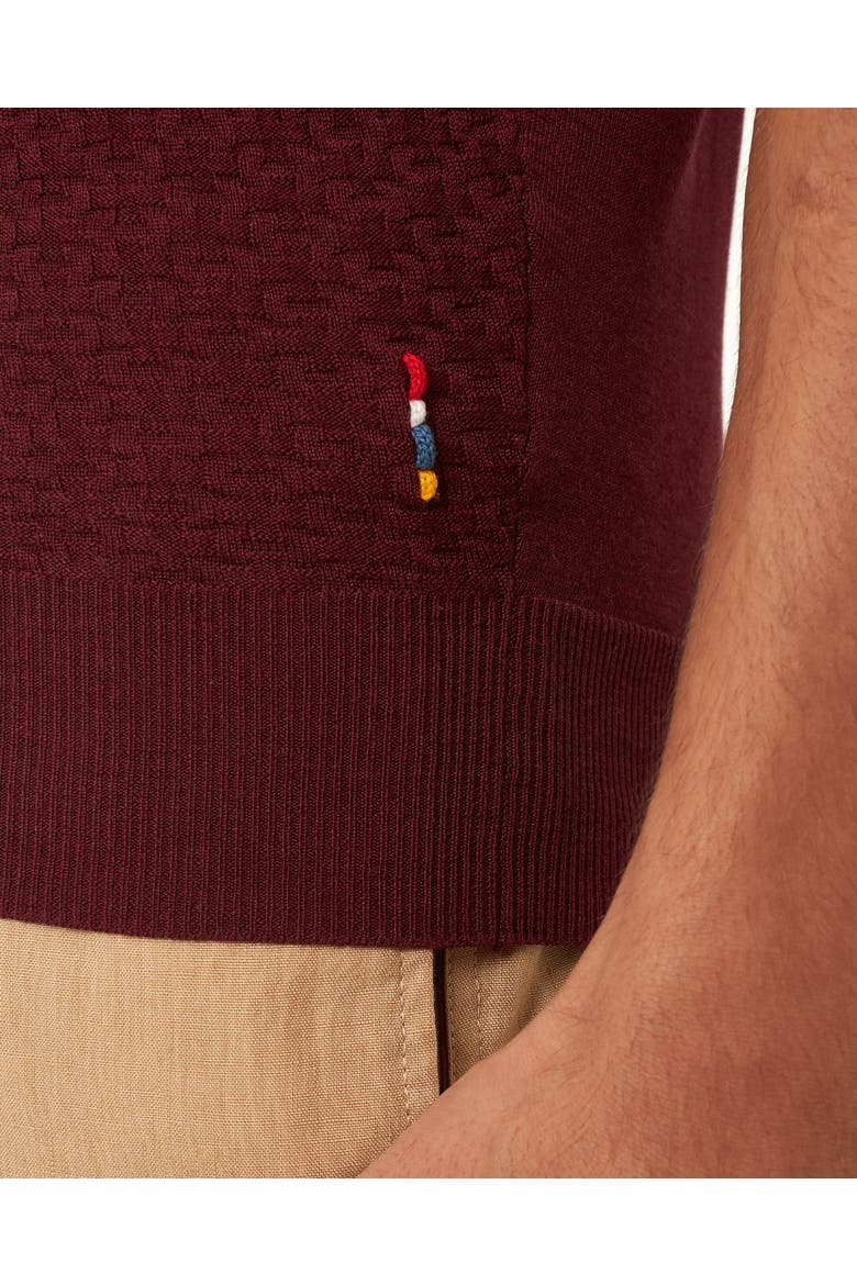 Horton Tailored-Fit Polo Shirt, Alternate, color, Damson