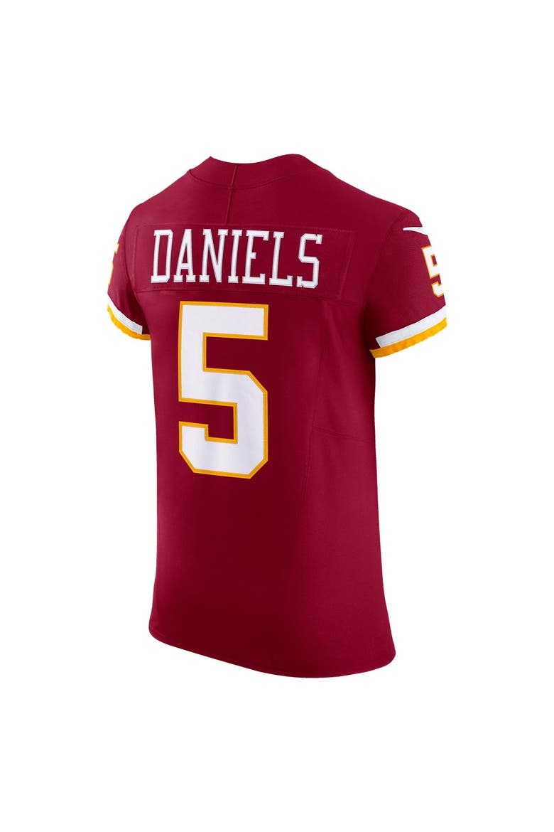 Men's Nike Jayden Daniels Burgundy Washington Commanders Team Vapor F.U.S.E. Elite Jersey, Alternate, color, Burgundy
