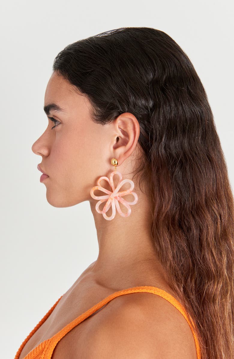 Cult Gaia Blossom Drop Earrings, Alternate, color, 