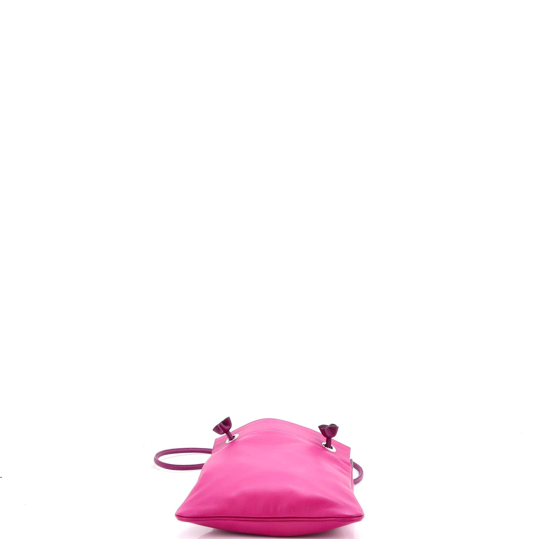 Pre-Owned Hermes Aline Bag Milo Lambskin and Swift Mini, Alternate, color, Rose Pourpre