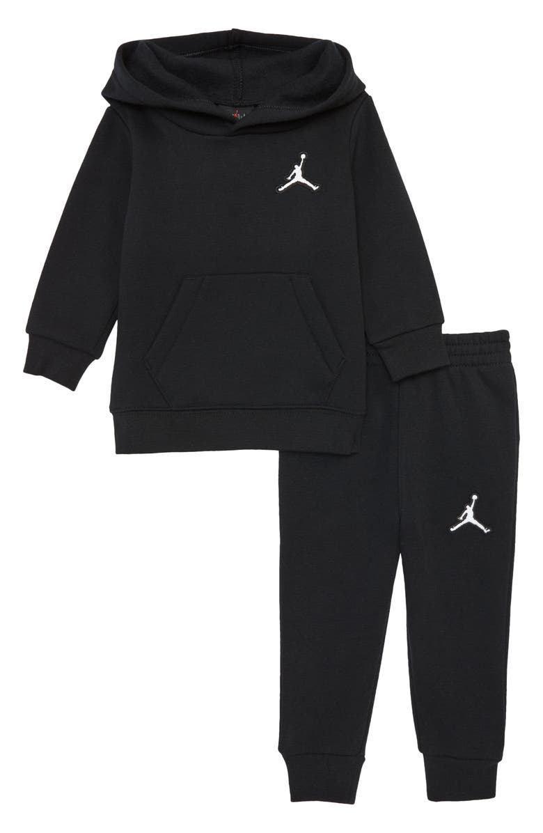 Jordan Essentials Fleece Hooded Sweatshirt & Joggers Set, Main, color, 