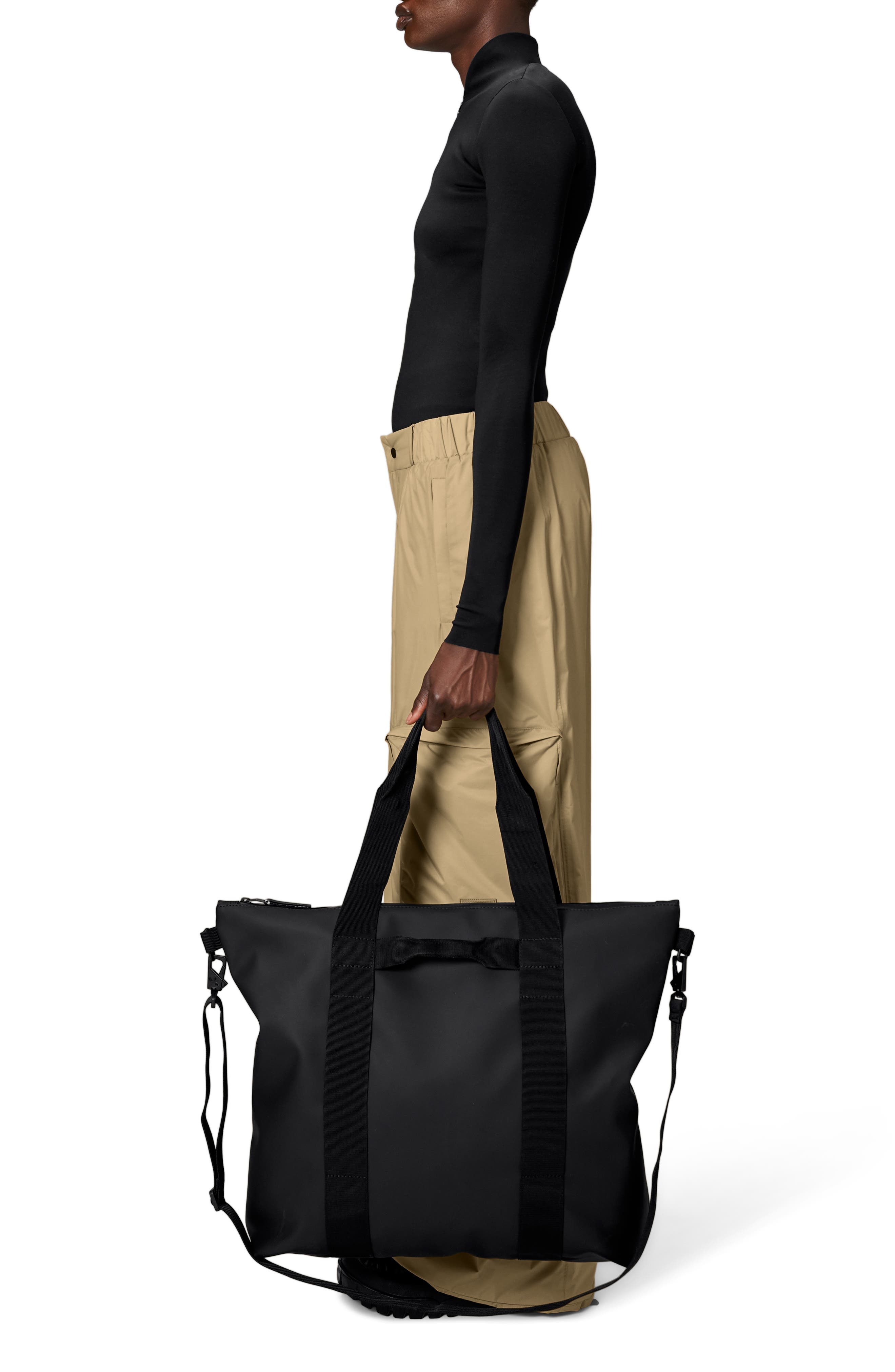 Rains Waterproof Tote Bag, Alternate, color, 