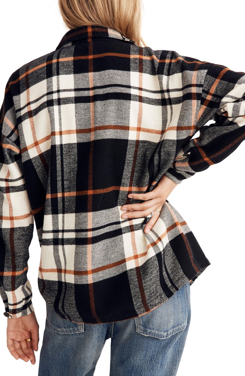 Madewell Bromley Flannel Shirt, Alternate, color,