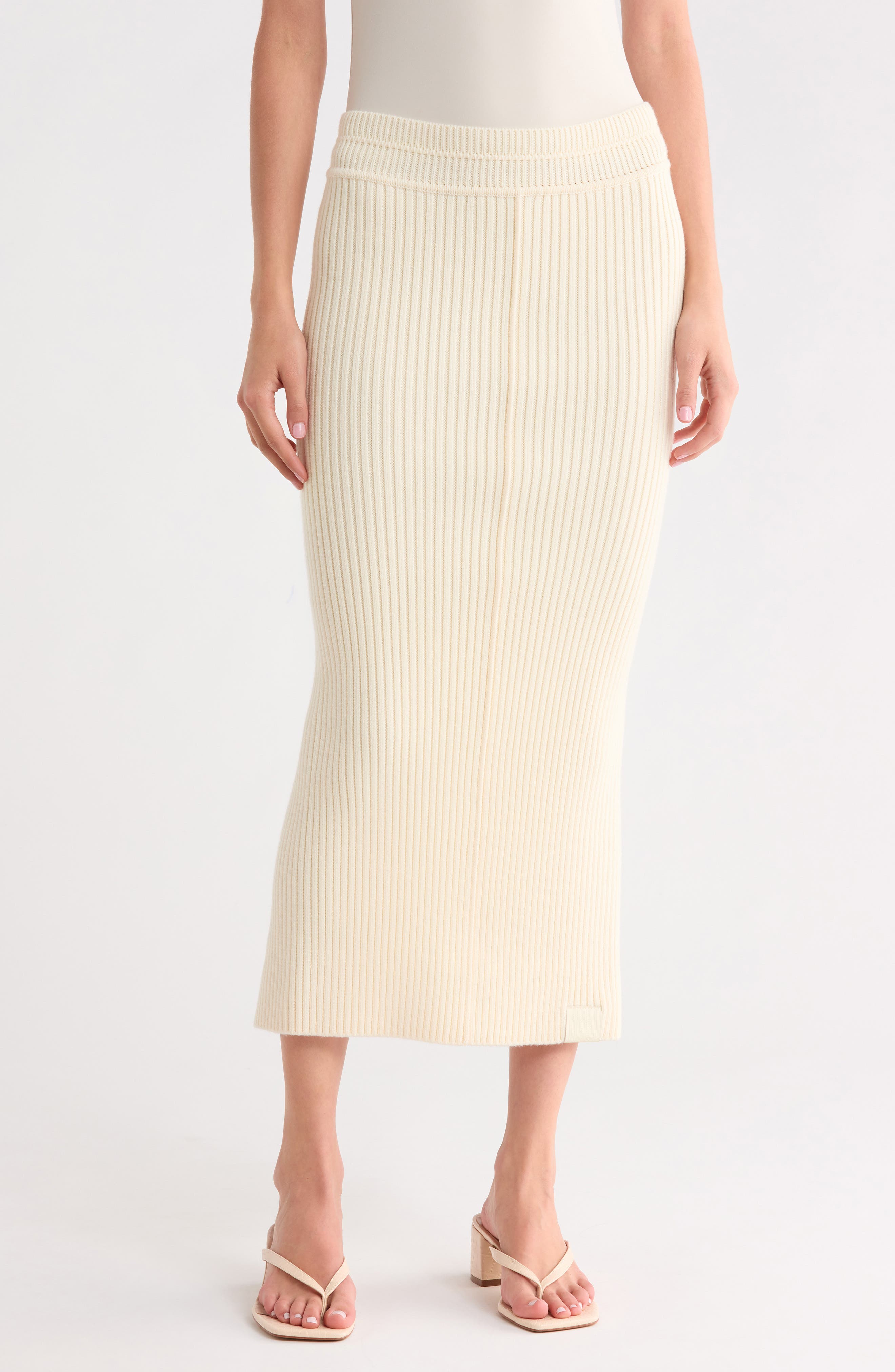 Ribbed Tube Skirt