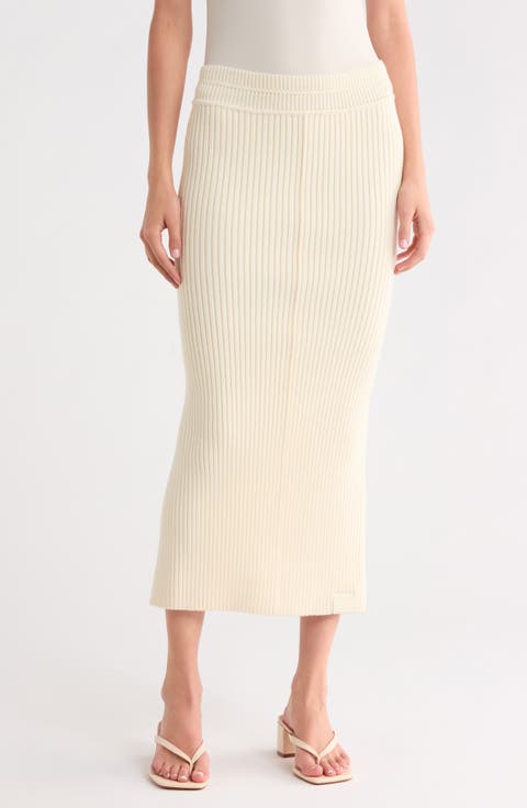 Ribbed Tube Skirt