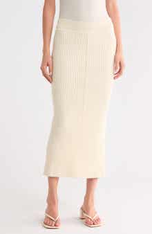 Ribbed Tube Skirt